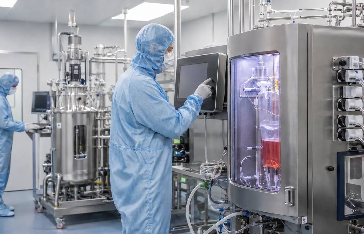 Bioproduction and ATMP development equipment.